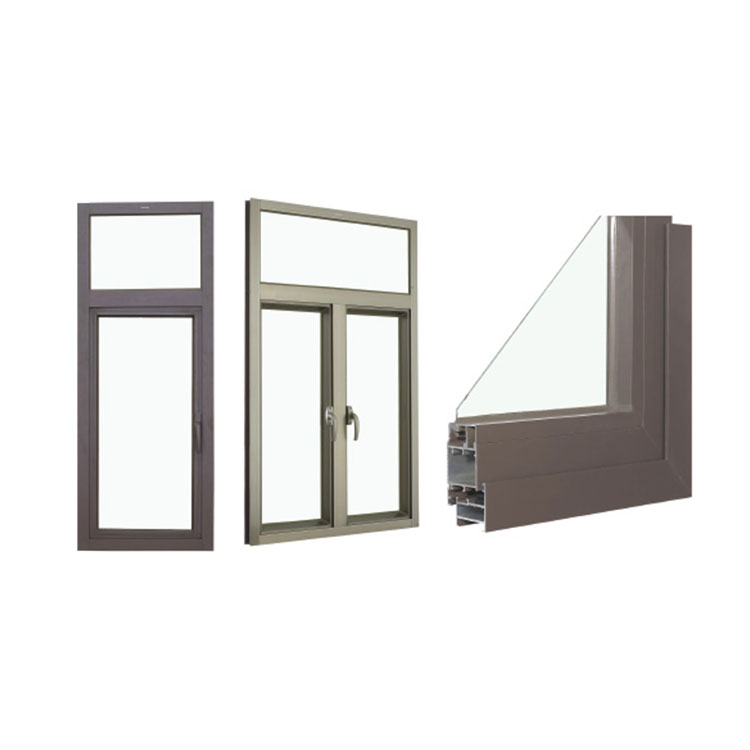 50 non insulated aluminum alloy casement window