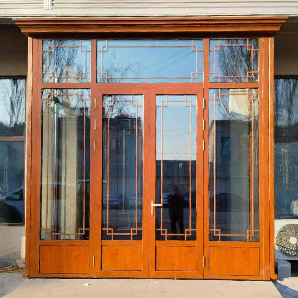 Insulated bridge cut aluminum doors and windows series